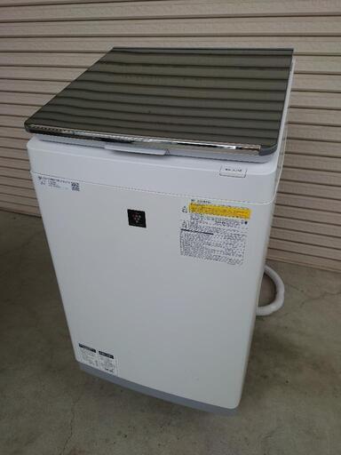【決まりました】☆縦型洗濯乾燥機 SHARP ES-PU11B-S [洗濯11.0kg /乾燥6.0kg]