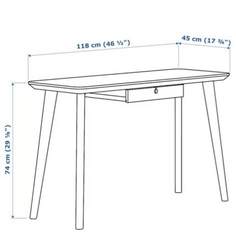 IKEA LISABO リーサボー デスク,