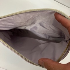 ☆値下げ☆N2404-982 Luria 4°c チェーンバッグ ピンク/ホワイト キズ汚れ有りの画像