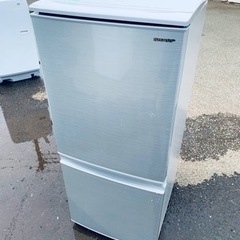 ♦️SHARP ノンフロン冷凍冷蔵庫【2019年製】SJ-D14E-S