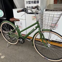 自転車 通学用 27インチ shallessia 鍵付き じてん...
