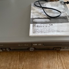 SHARP Hi-Fi ビデオ一体型　DVDプレーヤー　DV-G...