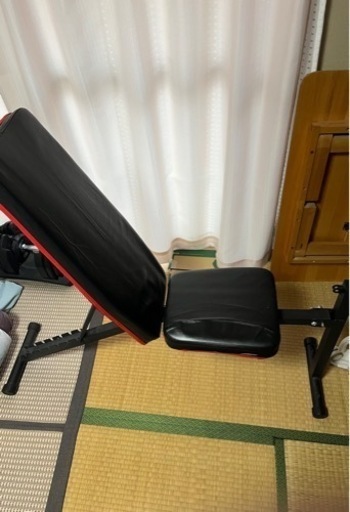 可変式ダンベ40kg２個セットおまけのベンチ台
