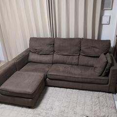 家具 ソファ 3人掛けソファ　カウチソファ
