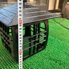 鉄ランプシェードの画像