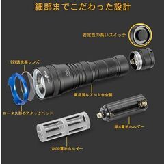 【新品未使用】懐中電灯　防災　備え　自然災害　備蓄の画像