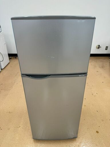⑨冷凍冷蔵庫/冷蔵庫/118リットル/118L/2ドア冷蔵庫/1人暮らし/新生活/単身用/SHARP/SJ-H12B-S/中古品/2016年製