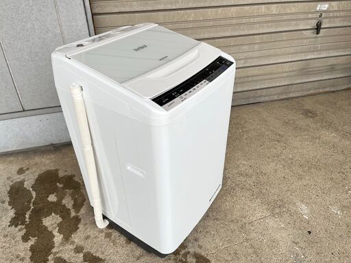 ファミリー向け 7K 全自動洗濯機 ヒタチ BW-V70A 2017年製 中古動作品 クリーニング済み