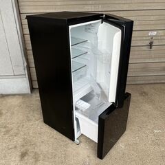 単身者向け 少し大きめな2ドア冷蔵庫 154L ハイセンス HR-G1501 2019年製 中古動作品 クリーニング済みの画像
