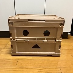 【３日後受付終了】ダンボー 薄型折りたたみコンテナ 20L フタ...