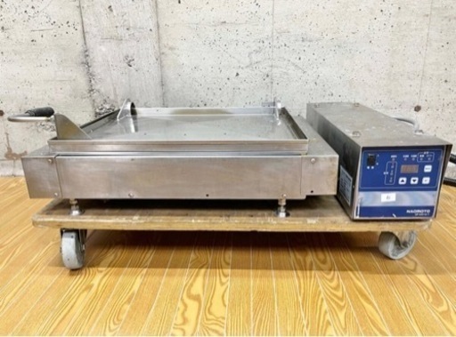 ナオモト ウイング式 大型餃子焼器 QF-9301G-Y 餃子焼機 業務用 電気餃子焼き機 3相 200V