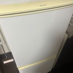 SHARP冷蔵庫 137L　SJ-D14A-W 5/8取りに来て...
