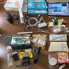 WiiU」、「Wii HDD付き」コントローラーetc.