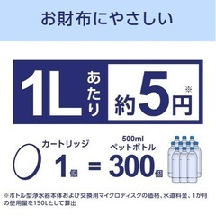 【新品未使用】ブリタ ボトル型浄水器の画像