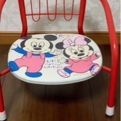 ディズニーキャラクター　ベビーチェア　いす
