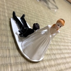 受け取り決定/ケーキトッパー 人形