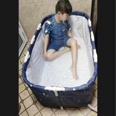 折りたたみバスタブの画像
