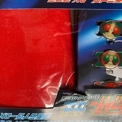 パチスロ仮面ライダーDXマフラー＆クリップマーカーの画像