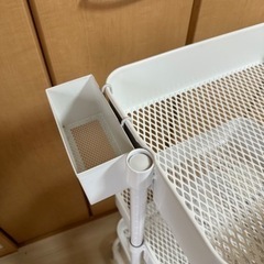 スチールワゴン　ホワイトの画像