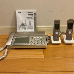 【値下】Panasonic パナソニック 普通紙 FAX ファッ...