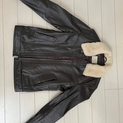 ユナイテッドアローズ 革ジャン レザージャケット ホース 馬 B...