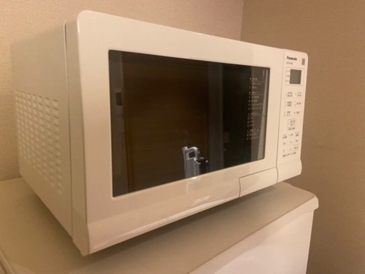 パナソニック Panasonic オーブンレンジ NE-MS15E8-KW 2021年製 角皿付き 家電 キッチン家電 オーブンレンジ