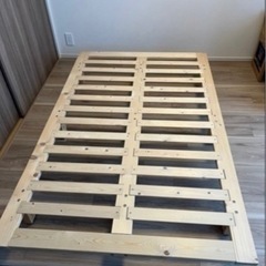 家具 ベッド セミダブルベッド
