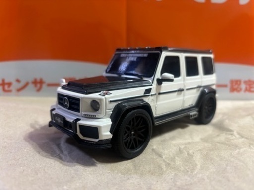 LBWK Bluetooth Speaker AMG G63 ホワイト/カーボン調…