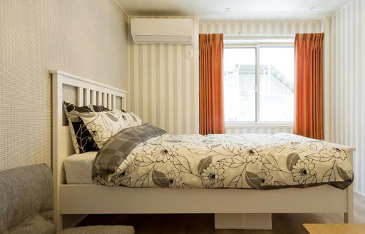 IKEA HEMNES ヘムネス ベッドフレームダブルサイズ(マット+すのこ付き