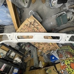 値下げ 塗装済み 三菱キャンター  ブルーテック ワイド用バンパーの画像