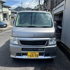ホンダ　バモス　5MT 4WD モデューロエアロ　