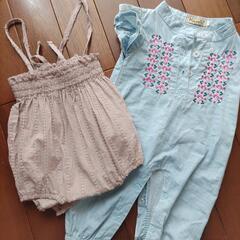 新品　試着のみ　子供服　ベビー　赤ちゃん 　ロンパース　サロペット