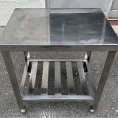 業務用 コンロ台 作業台 調理台 600×450×650 キッチ...