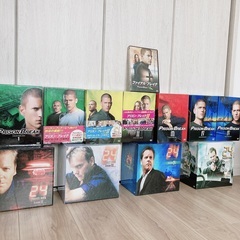 価格相談可　プリズンブレイク&24 DVD 95枚　11000円　那覇　豊見城　南風原　浦添　宜野湾　北谷　糸満　OK の画像