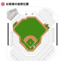 日ハム観戦チケット エスコンフィールド ブルペンシート最前列 ペアの画像