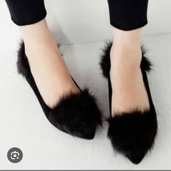 フラットパンプス　美品