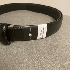 【新品未使用】紳士ベルト　牛革の画像