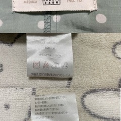 ミントグリーンと白の水玉のチュニックの画像