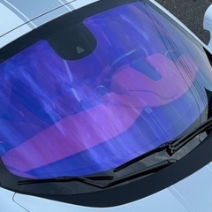 ゴーストフィルム　オーロラフィルム　スモーク　車のフロント、サイドの断熱フィルム　飛び石防止　ガラスプロテクション施工承ります！！ - 名古屋市