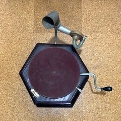HMV 蓄音機 六角形 ラッパ ホーン 英国製 ヴィンテージ アンティーク オーディオ His Master’s Voice レア 