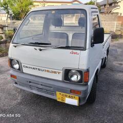 ハイゼット軽トラ４WD  白色