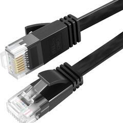 【4-211】LANケーブル CAT6 フラットタイプ 1Gbps/250MHz 15mの画像