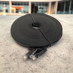 【4-211】LANケーブル CAT6 フラットタイプ 1Gbp...