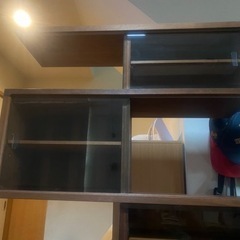 ディスプレイ棚　デザイン棚　木製　の画像