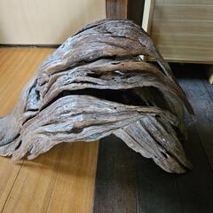 木のオブジェ