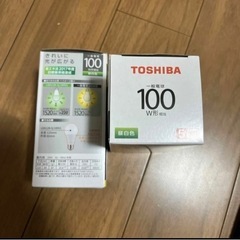 TOSHIBA LED電球の画像