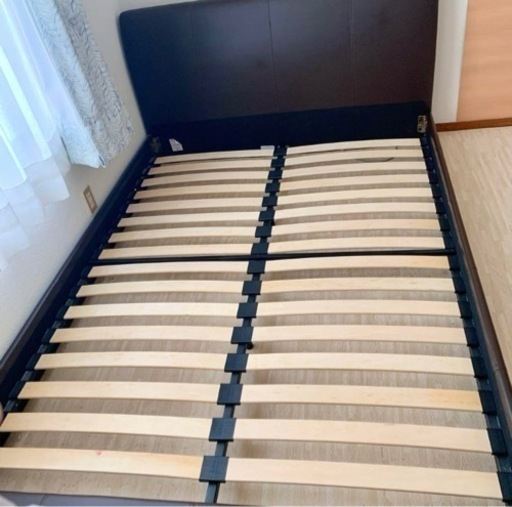 急募‼️ニトリすのこダブルベットフレーム バッソDWR
