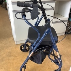 シルバーカー 折りたたみ コンパクト ショッピングカート歩行補助 介護 アルミ ny595 リサイクルショップ宮崎屋　佐土原店　24.9.15Fの画像