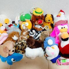 【決定しました】ぬいぐるみ 差し上げます 23点