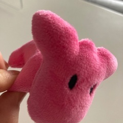 キャラクターのぬいぐるみキーホルダーの画像